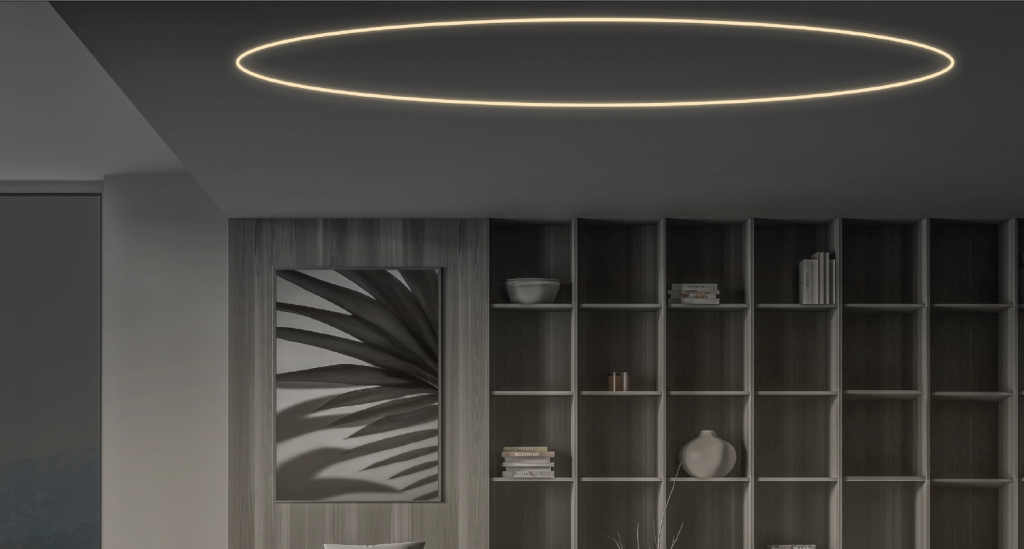 Iluminación Lineal perfiles flexibles y Trimless